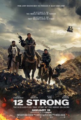 Poster phim 12 Kỵ Binh Quả Cảm – 12 Strong (2018)