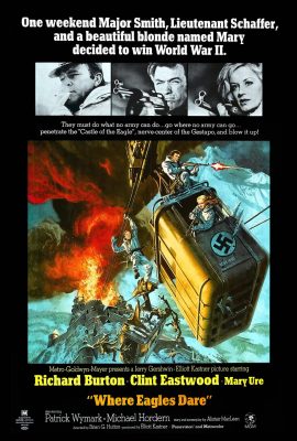 Poster phim Đột Kích Tổ Đại Bàng – Where Eagles Dare (1968)