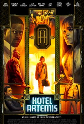 Poster phim Khách Sạn Tội Phạm – Hotel Artemis (2018)