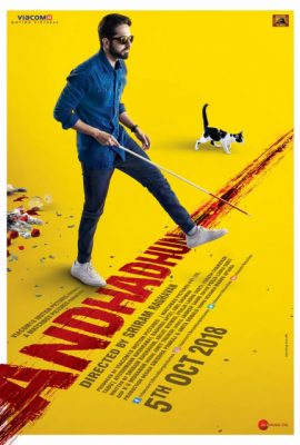 Poster phim Chàng Mù Số Nhọ – Andhadhun (2018)