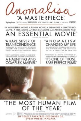 Poster phim Những Mảnh Ghép Của Nỗi Cô Đơn – Anomalisa (2015)