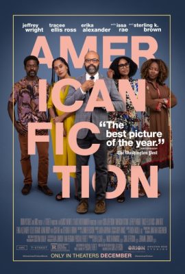 Poster phim Văn học Mỹ – American Fiction (2023)