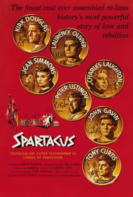 Poster phim Spartacus (1960)